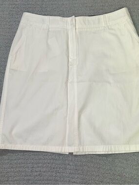 Lands End Weekend Chino Trouser Skirt Women's Regular Sz 14 NWT